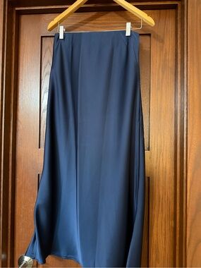 Classic Navy A-Line Women's Skirt